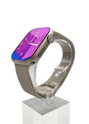Смарт-годинник hk 10 pro plus 46mm. 260 mah. ip67+amoled grey+gold (hk10p+3grey)