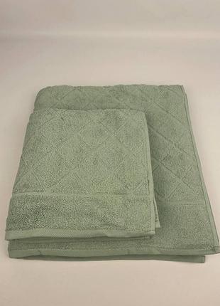 Набір рушників 2 шт ае romb -1 mint
