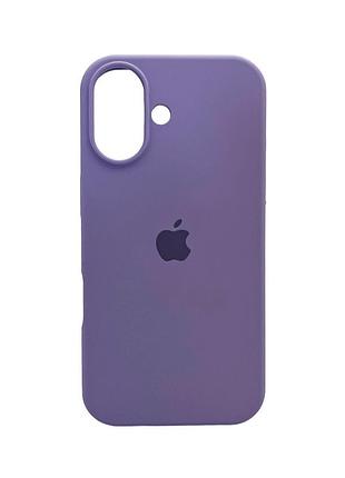 Чохол для смартфона silicone full case aa open cam for apple iphone 17 26,elegant purple