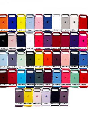 Чохол для смартфона silicone full case aa open cam for apple iphone 17 41,pink (fullopeaai17-41)