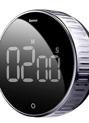 Таймер baseus heyo rotation countdown timer black (acdjs-01)