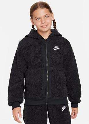 Толстовка шерпа nike унисекс