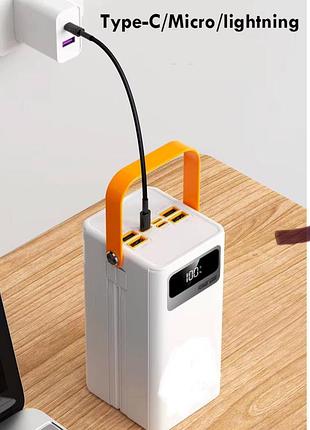 Повер банк 100000 mah зі швидким заряджанням power bank dbt35a (30)