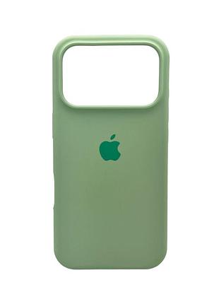 Чохол для смартфона silicone full case aa open cam for apple iphone 17 pro 1,mint