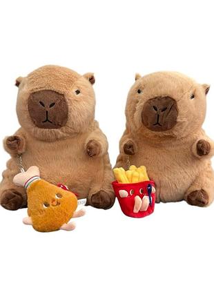 Мягкая игрушка капибара mcdonald's n1