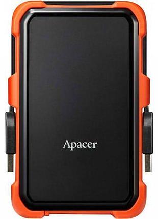 Внешний жесткий диск phd external 2.5'' apacer usb 3.1 ac630 2tb orange (color box)