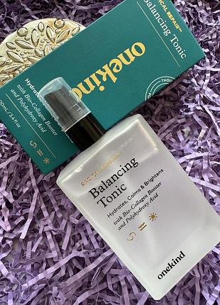 Ультра-нежный восстанавливающий успокаивающий тоник onekind radical repair® balancing tonic, 100ml