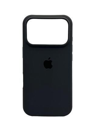 Чохол для смартфона silicone full case aa open cam for apple iphone 17 pro max 12,darl grey (fullopeaai17pm-12)