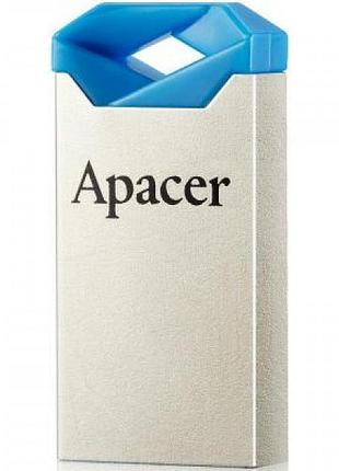 Флеш-накопичувач apacer usb 2.0 ah111 64gb blue (ap64gah111u-1)