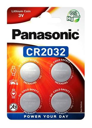 Батарейка panasonic cr2032 (4шт)