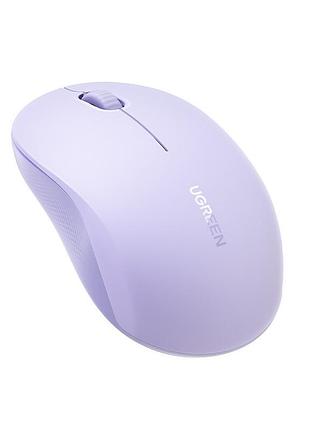 Маніпулятор миша бездротова ugreen m331 multi-mode wireless mouse purple (ugr-65626)