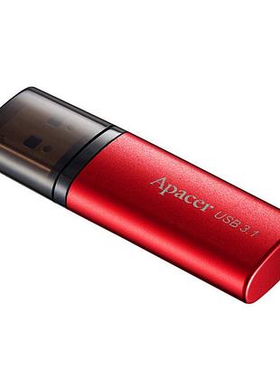 Флеш-накопитель apacer usb 3.2 gen 1 ah25b 64gb red (ap64gah25br-1)