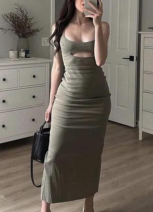 Сукня zara з льоном м