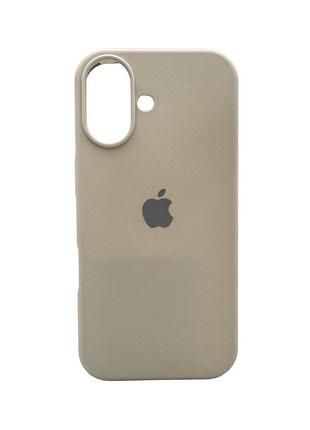 Чохол для смартфона silicone full case aa open cam for apple iphone 17 10,stone (fullopeaai17-10)
