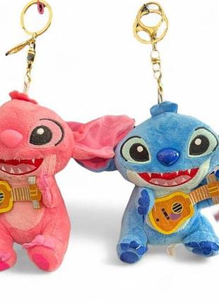 М'яка іграшка stitch з гітарою (9 л 3роз/упак) 8382