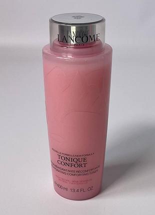 Зволожуючий тонік lancome tonique confort для очищення шкіри обличчя 400 мл