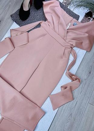 Новий вечірній комбінезон asos xs брючний комбінезон з зав’язками святковий комбінезон маленького розміру