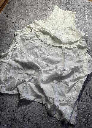 Жіноча лляна спідниця sartoria saracena