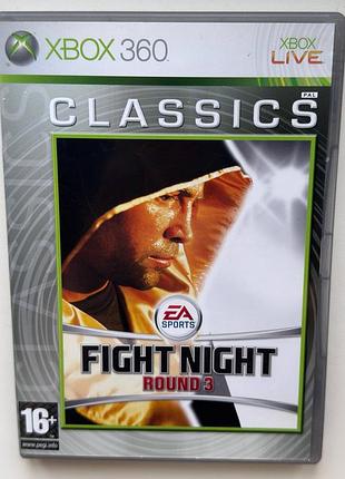 Fight night round 3 classics, б/в, англійська версія - диск для xbox 360