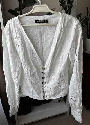 Блуза сорочка  nasty gal. р.xc