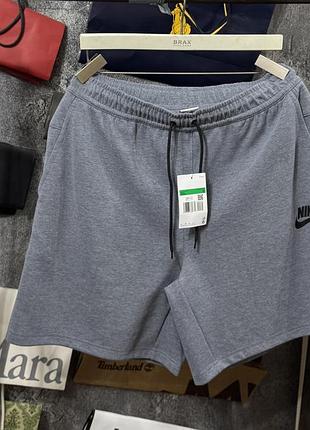 Шорти чоловічі nike m nk flc short original сірий xl