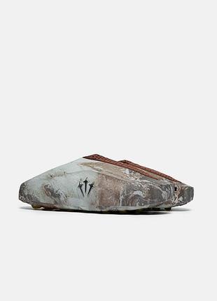 Трендовые тапки nike mind 001 х drake’s cocca “concept custom шлепанцы