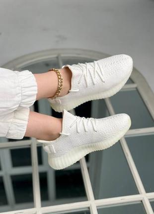 Женские кроссовки adidas yeezy boost 350 white