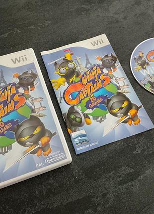 Диск ninja captains (nintendo wii)