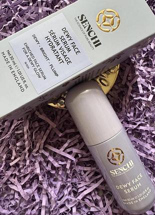 Роскошная сыворотка-секрет безупречного «инстаграмного» сияния кожи senchi dewy face serum. англия