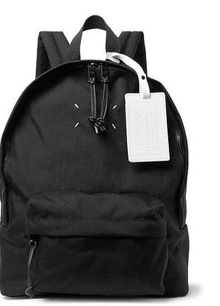 Рюкзак maison margiela canvas backpack black