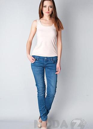 Джинсы freesoul 54-4505*50 женск. синий 27 (73 533)