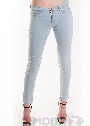 Джинсы bershka 0088/803/433 женск. синий 40 (68 052)