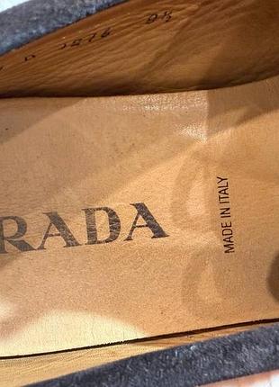 Лофери prada 43/27,5см 8