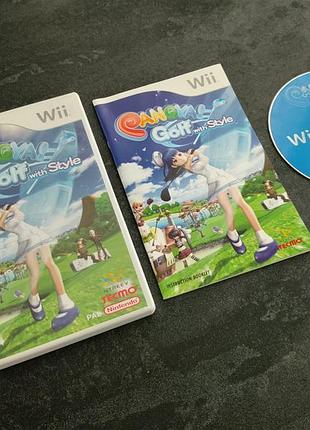 Диск pangya! golf with style (nintendo wii)