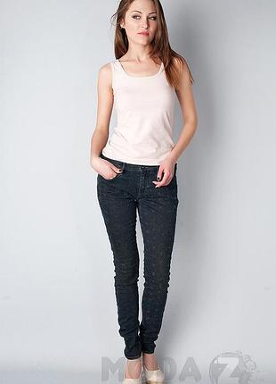 Джинсы freesoul 54-4539*10 женск. черный 27 (73 577)