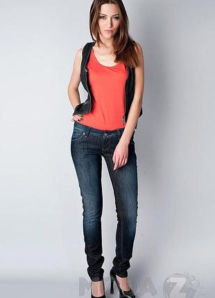 Джинсы freesoul 54-4537*51 женск. темно/синий 27 (73 574)