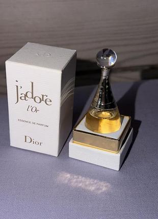 J’adore dior оригінал міні мініатюра mini 3.5ml діор жадор парфум