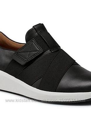 Р 37,41,42 clarks женские кожаные слипоны оригинал
