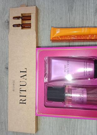 Набор оригинал victoria’s secret pure seduction мист лосьон 3