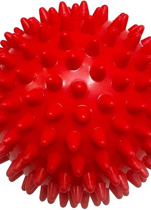 М'яч масажний ms 2096-2(red) розмір 7,5 см, червоний
