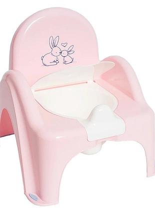 Горщик - стільчик "зайчики" tega baby kr-012-104 рожевий