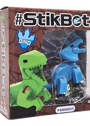 Фігурка для анімаційної творчості трицератопс stikbot tst622dn_uakd-2(blue)