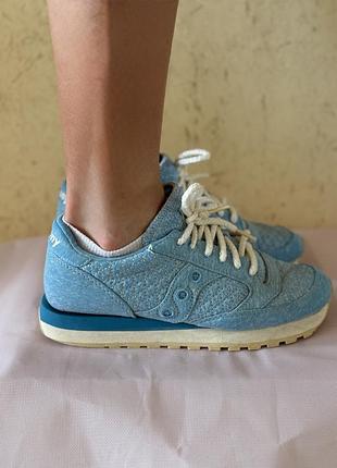 Кросівки saucony блакитні