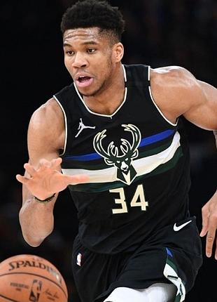 Майка чоловіча nike nba milwaukee bucks swingman jersey statement edition giannis antetokounmpo black cv9484-010