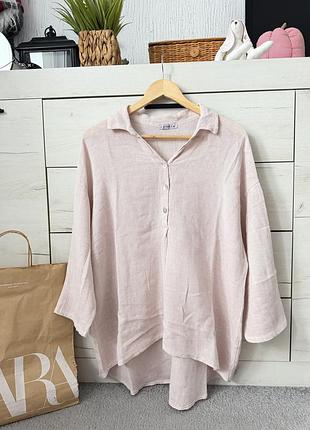 Жіноча гарна вільна сорочка рубашка котон colette l - xl