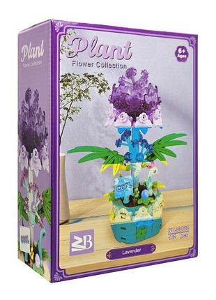 Дитячий конструктор plant flower collection 33022, 162 деталей