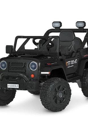 Дитячий електромобіль джип m 6289eblr-2 до 30 кг