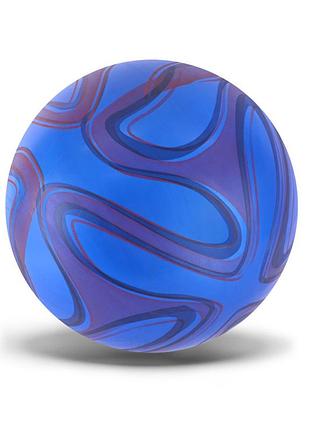 Дитячий гумовий м'яч rb24376(blue-1) 60 грамів, діаметр 17,5 см