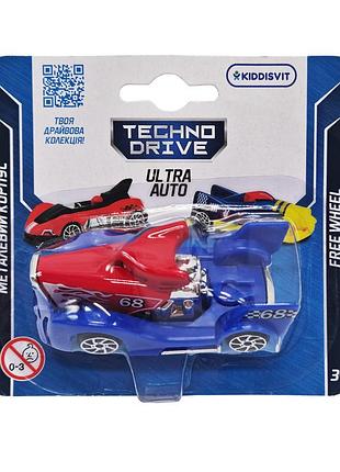 Игровая мини-машинка ultra auto technodrive 250321w-7 металлический корпус