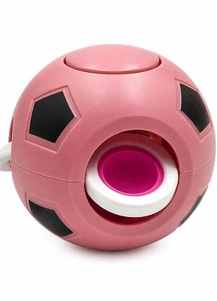 Дитяча антистрес-іграшка "футбольний м'яч" aa4233(pink) 3 елементи pop it